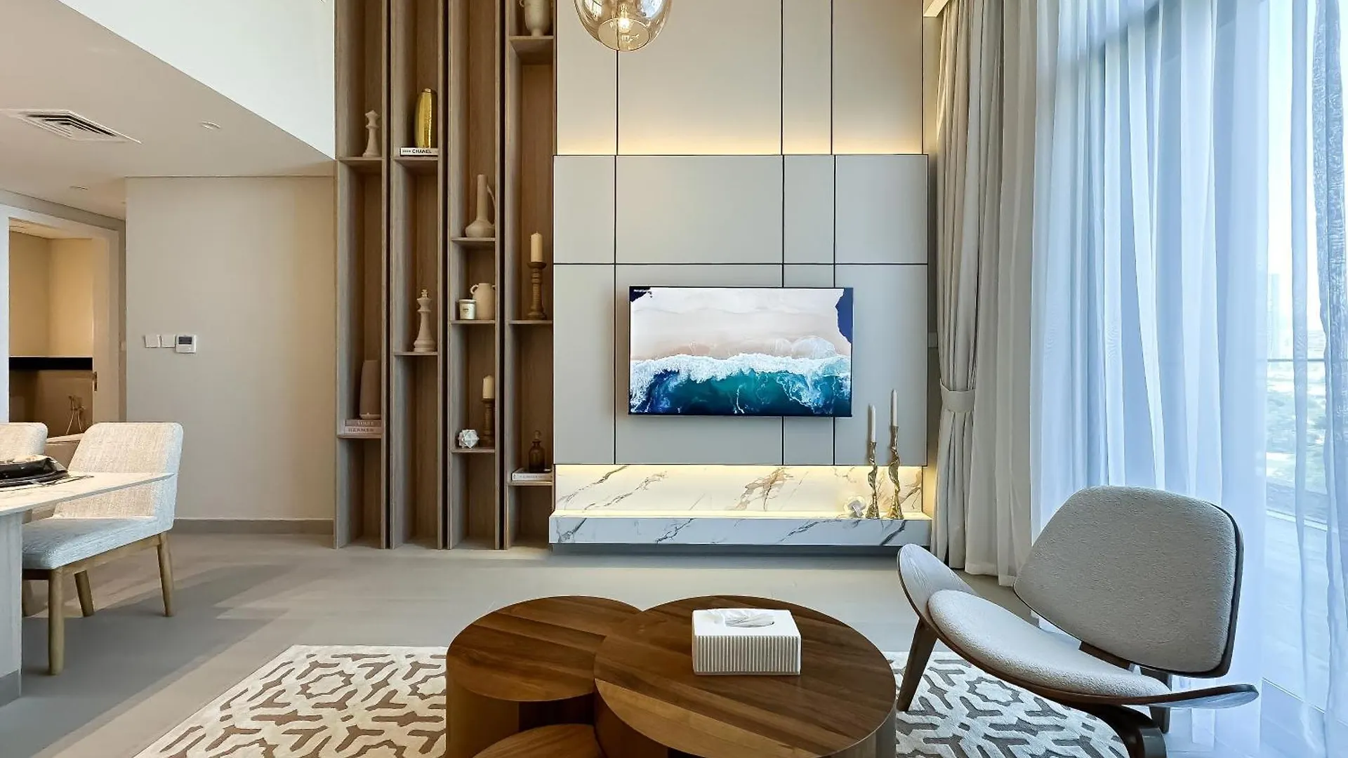 Trophy-Aesthetic Apartment W Skyline And دبي 0*,